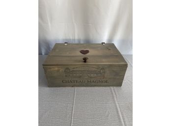 Rustic Wine Storage Box