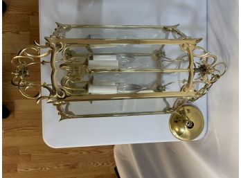 Brass Chandelier -  Untested