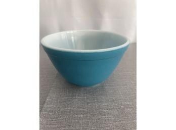 Vintage Pyrex 401 Primary Colors Blue Mixing Bowl