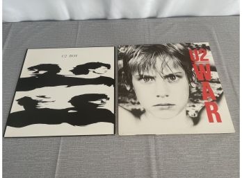 Lot Of 2 Vintage U2 Albums