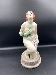 Czechoslovakian Art Deco Porcelain Figural  In The Orientalist Style