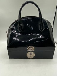 Ralph Lauren Patent Leather Ricky Handle Bag