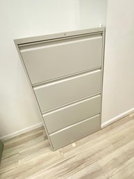 4 Draw Metal File Cabinet  Or   Storage Cabinet