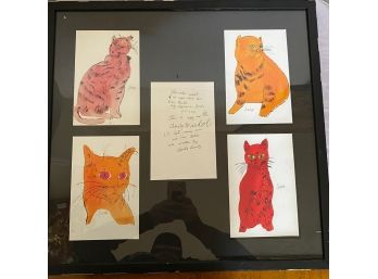 '25 Cats Name Sam  Water Color Andy Warhol
