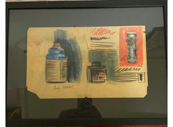 Watercolors & Drawings SIGNED Andy WArhol