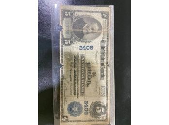 1902 $5 Federal Reserve Bank Note
