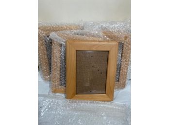 Picture Frame, Real Glass And Composite  Mat Wood For Wall Or Table  Display,