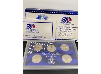 2004 S US Mint Proof Set  Coins