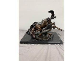 Rare Frederic Remington Bronze Sculpture
