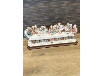 The Last Supper  Marble Dust Sculpture By Jiuseppe Armani