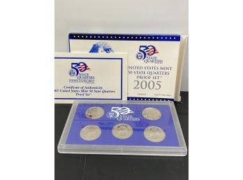 2005 S US Mint Proof Set  Coins