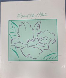 The Secret Life Of Plants 148/200 By Margo Nahas With COA