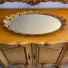 Vintage Brass Ormolu Filigree Dresser Vanity Set