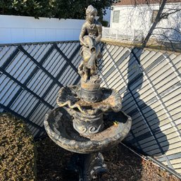 Vintage Outdoor Garden Fountain