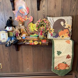 Lot Of Autumn And Thanksgiving Decor