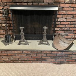 Lot Of Fireplace Accessories