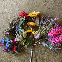 Lot Of Artificial Flowers