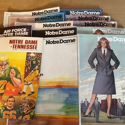 Lot Of Vintage Notre Dame Magazines