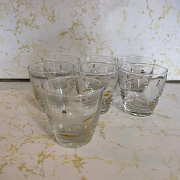 Set Of Aviation Rocks Glasses By Libbey Glass Company