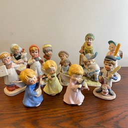 Lot Of Porcelain Children Figurines