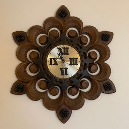 Vintage Battery Powered Wall Clock