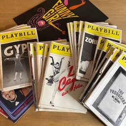 Lot Of Vintage Broadway Playbills And Theater Programs
