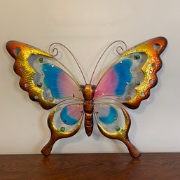 Large Metal Butterfly Wall Hanging