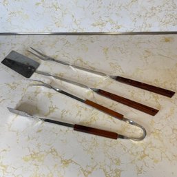 Set Of Vintage Barbecue Tools