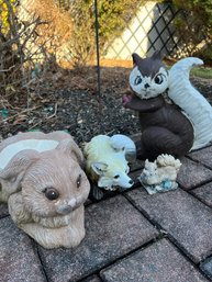 Lot Of Outdoor Animal Lawn Decorations