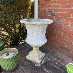 Outdoor Concrete Urn (4 Of 5)