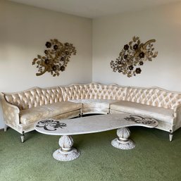 Vintage French Provincial Style Sectional