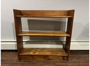 Short Wood Bookshelf