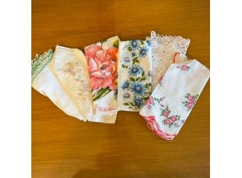 Lot Of Vintage Handkerchiefs