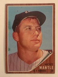 1962 Topps Mickey Mantle #200.