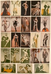 Lot Of 23 1930's Pin-up Girl Mutoscope/arcade Cards (post Card Size).