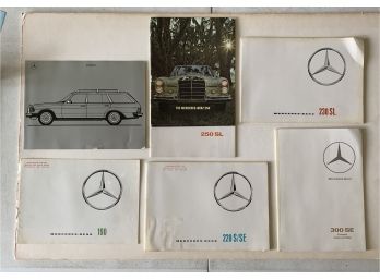 20-pc. Mercedes-Benz Brochure Lot