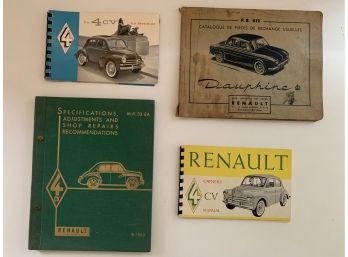 4 Renault Manuals