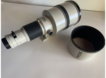 Sigma APO F/4.5 500mm Lens With Case