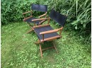 Pair Of Folding Lawn Chairs