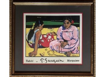Paul Gauguin Print - Tahitian Women On Beach