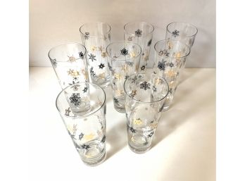 Set Of 8 Libbey Highball Glasses