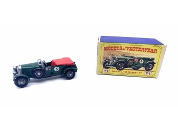 Matchbox No. Y-5 'Models Of Yesteryear' 1929 4 1/2 Litre 'Blower' Bentley