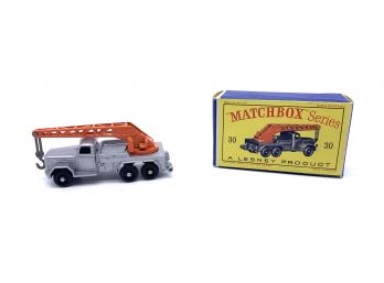 Matchbox No. 30 6-Wheel Crane Truck