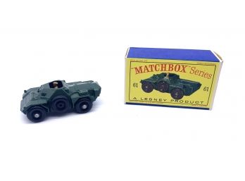 Matchbox No. 61 Army Scout Car