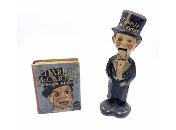 Vtg. Marx Charlie McCarthy Tin Wind-up Toy