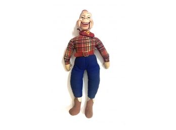 Howdy Doody Ventriloquist Doll With Scarf