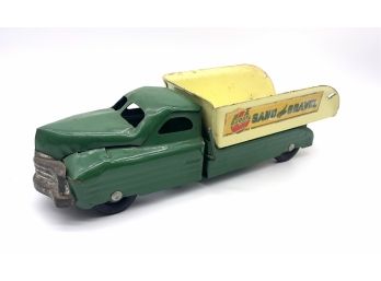 Buddy L. Sand And Gravel Pressed-steel Truck