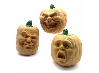 3 Foam Pumpkins Designed By Todd Masters From His 'Oh Lantern' Family