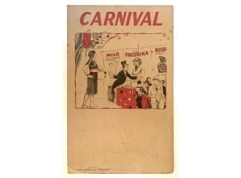 Carnival Window Cardstock Poster