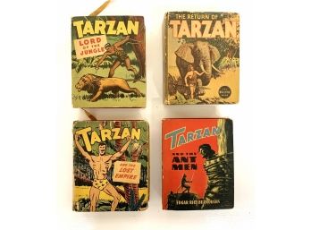 4 Big Little And Better Little Tarzan Books